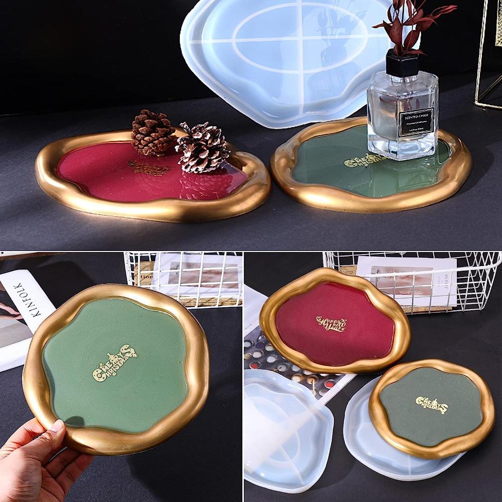 FOREVER Khuôn Silicone Làm Khay Resin Resin Kích Thước Lớn