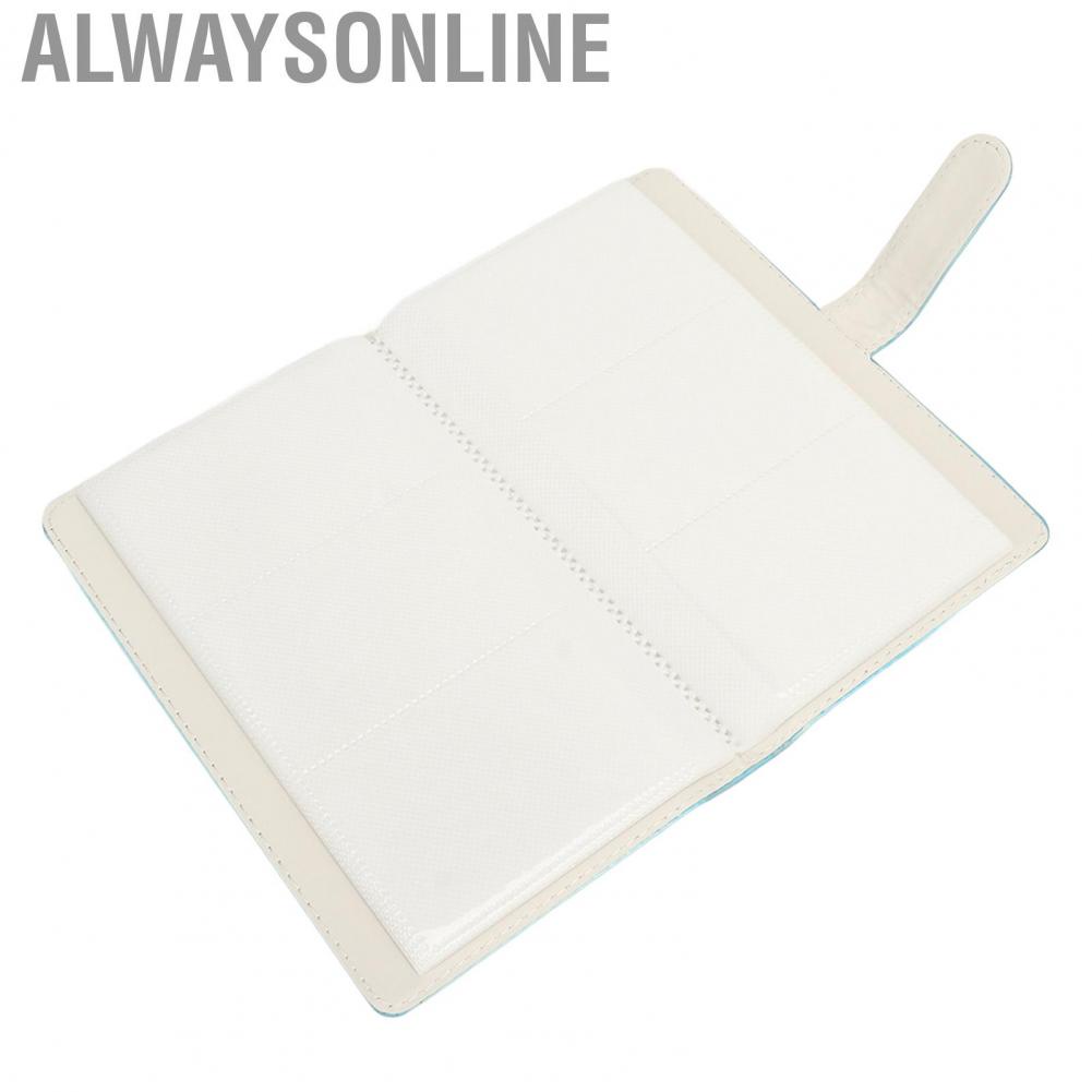 Alwaysonline Film Album  Mini Photo Book High Transparency Pocket 96 Pockets for 12