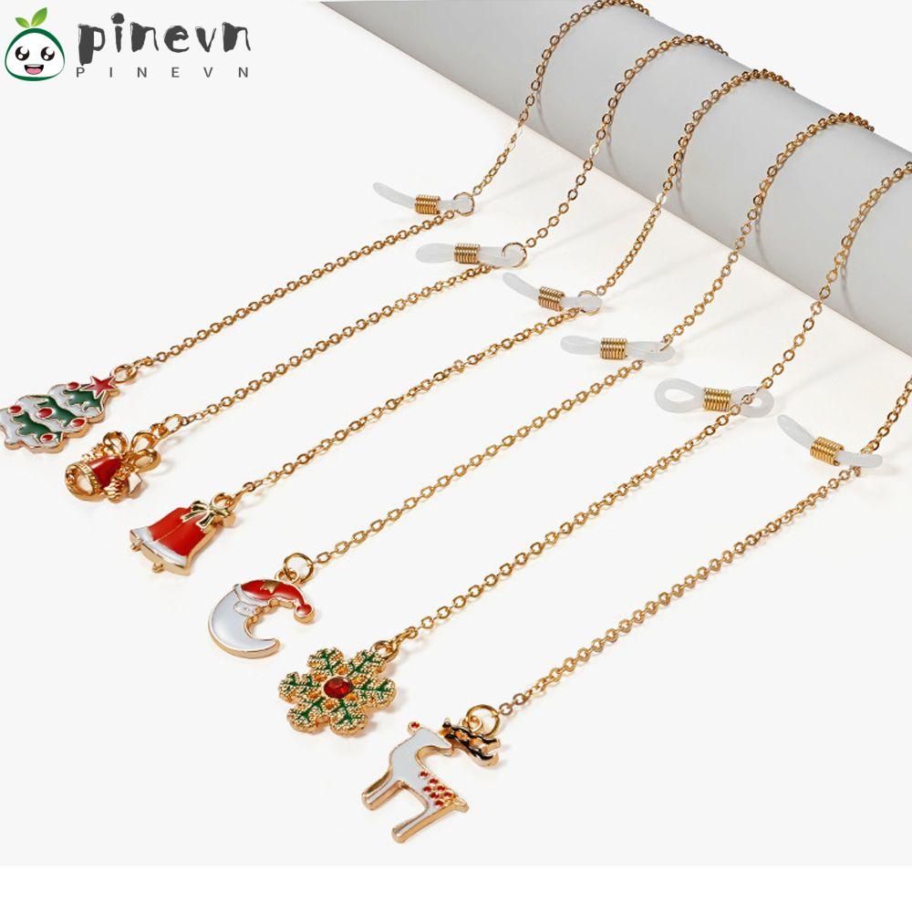 PINEVN Dây Đeo Kính Chống Thất Lạc Bằng Kim Loại Thời Trang