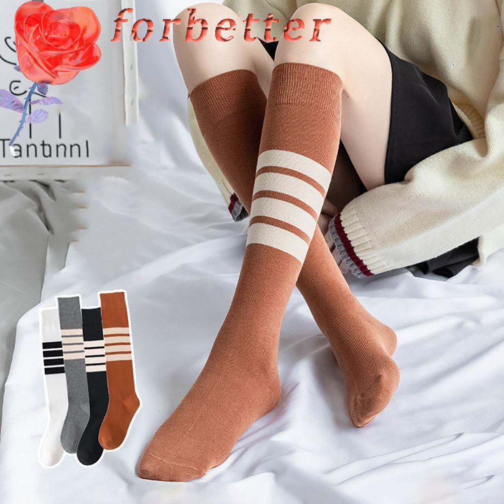 Vớ Thể Thao Mỏng Kẻ Sọc Quyến Rũ Thời Trang Cho Nữ