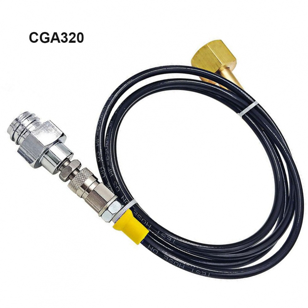 Ống Nước Soda Đen Áp Suất Cao 1.5M