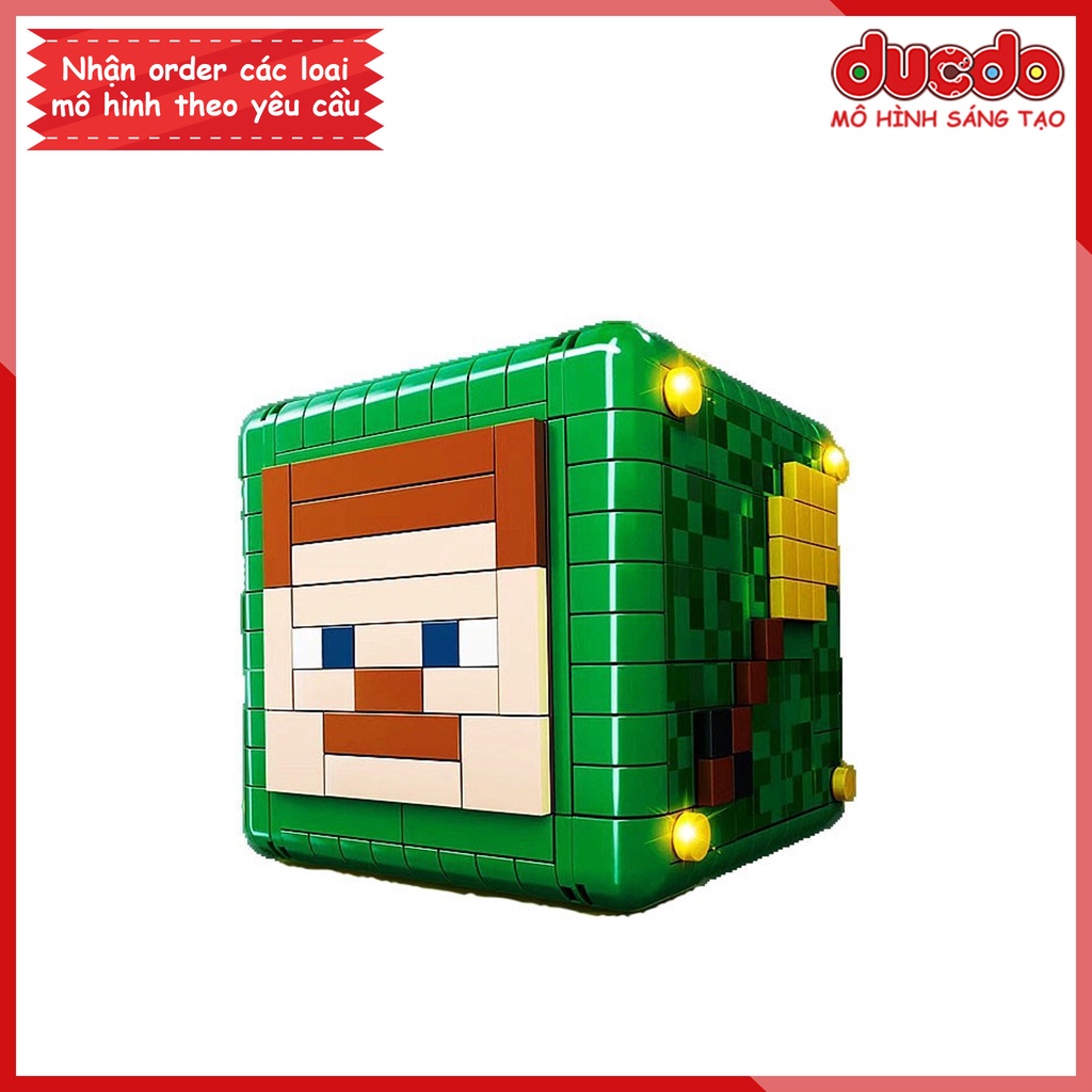 LW 423 Lắp ghép Minecraft chiếc hộp bí mật - Đồ chơi Xếp hình Mô hình