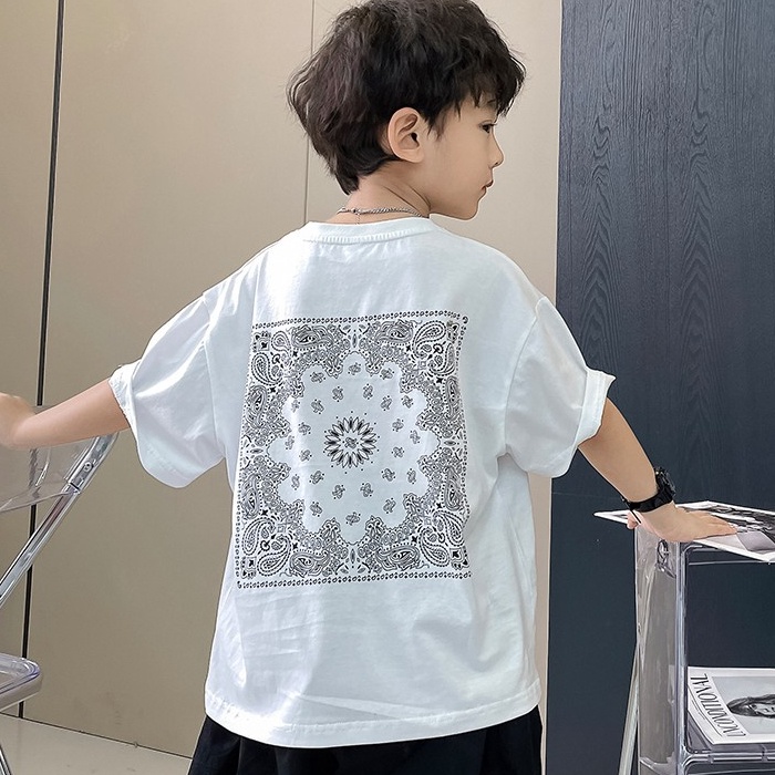 Mới Áo Thun 100% Cotton Tay Ngắn Unisex Cho Bé Trai &amp; Gái # 2023