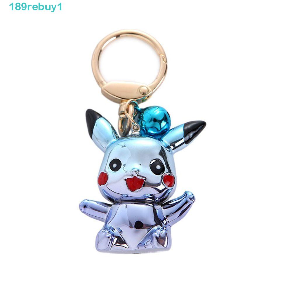 REBUY1 Móc Khóa Kim Loại Hình Hoạt Hình Sáng Tạo Giá Đỡ