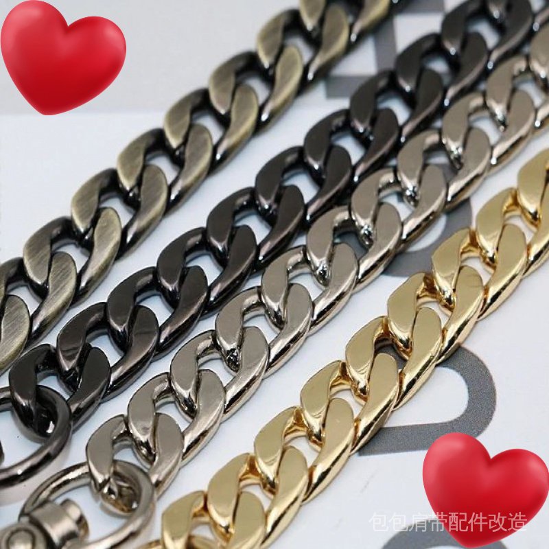 Dây Đeo Túi Xách Dạng Xích Kim Loại Không Phai Màu Độc Đáo