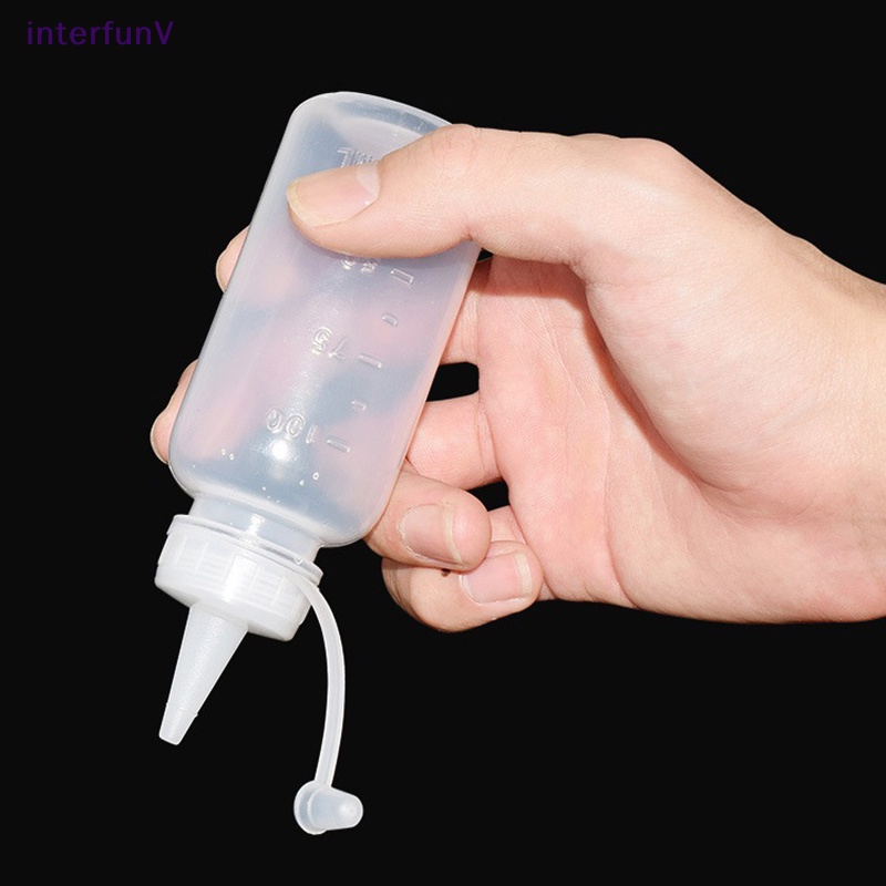 Bộ 2 Hũ Nhựa 100ml Dạng Bóp Đựng Gia Vị / Nước Sốt Tiện Dụng Mang Theo Du Lịch Dã Ngoại