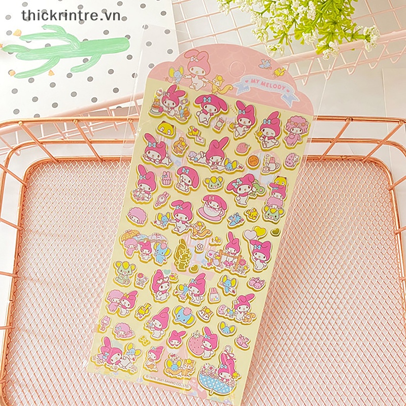 Miếng Dán Trang Trí Góc Cạnh Hình Hello Kitty / Chú Chó Tai To Dễ Thương Cho Bé