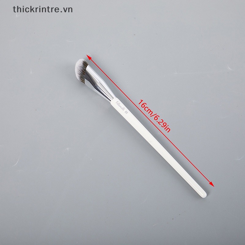 1 Cọ Trang Điểm Nền Góc Che Khuyết Điểm Cho Vùng Da Dưới Mắt