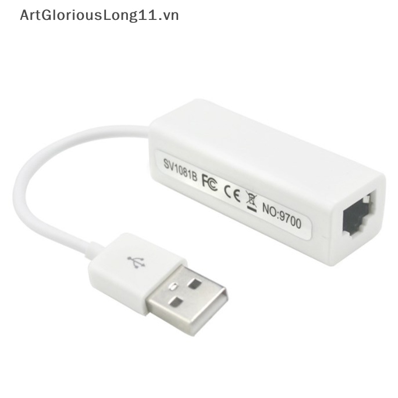 1 USB Chuyển Đổi RJ45 Sang Ethernet 100Mb USB 1.1 Sang Ethernet 10 / 100 RJ45
