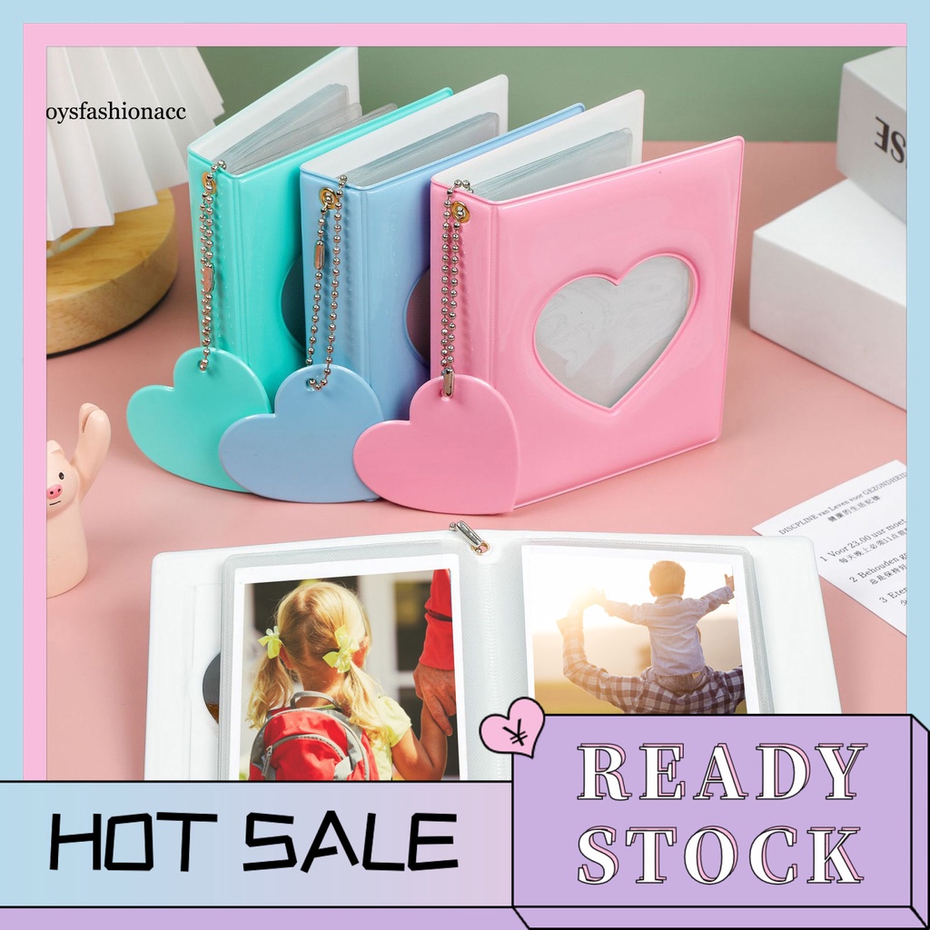 Giá Đỡ Album Ảnh 3Inch Hình Trái Tim Rỗng Chống Nước Đa Năng