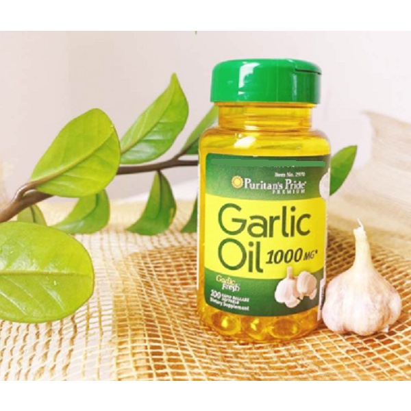 Viên uống tinh dầu tỏi không mùi Healthy Care puritan's pride garlic oil 1000mg hộp 100 viên Extate Official Mall