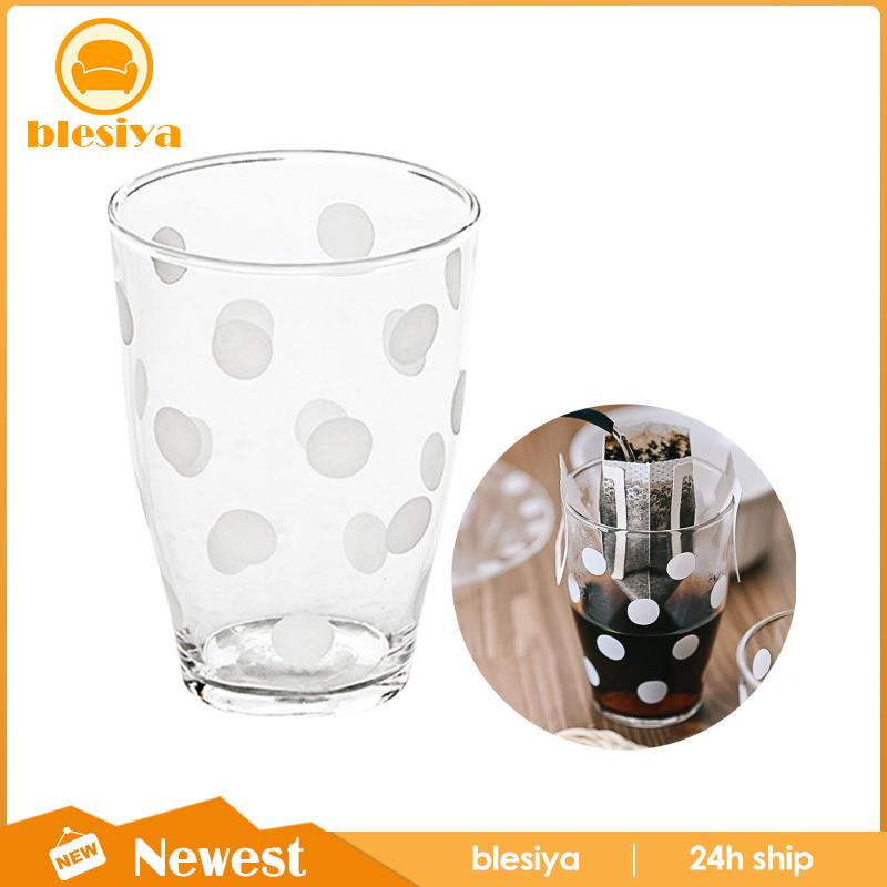 Kính Ly Thủy Tinh Trong Suốt Phong Cách Vintage