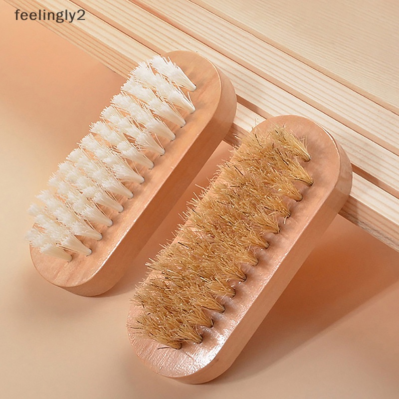 Bàn Chải Chà Rửa Móng Tay Hai Mặt Tự Nhiên