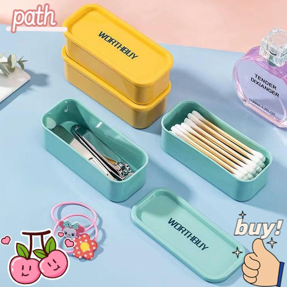 PATH Hộp Đựng Tăm Bông Chống Bụi Ốp