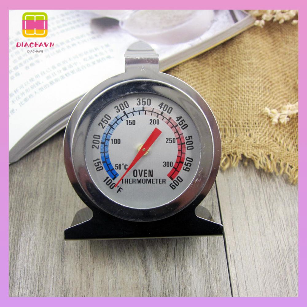 DIACHAVN Nhiệt Kế Lò Nướng Bằng Thép Không Gỉ Mới