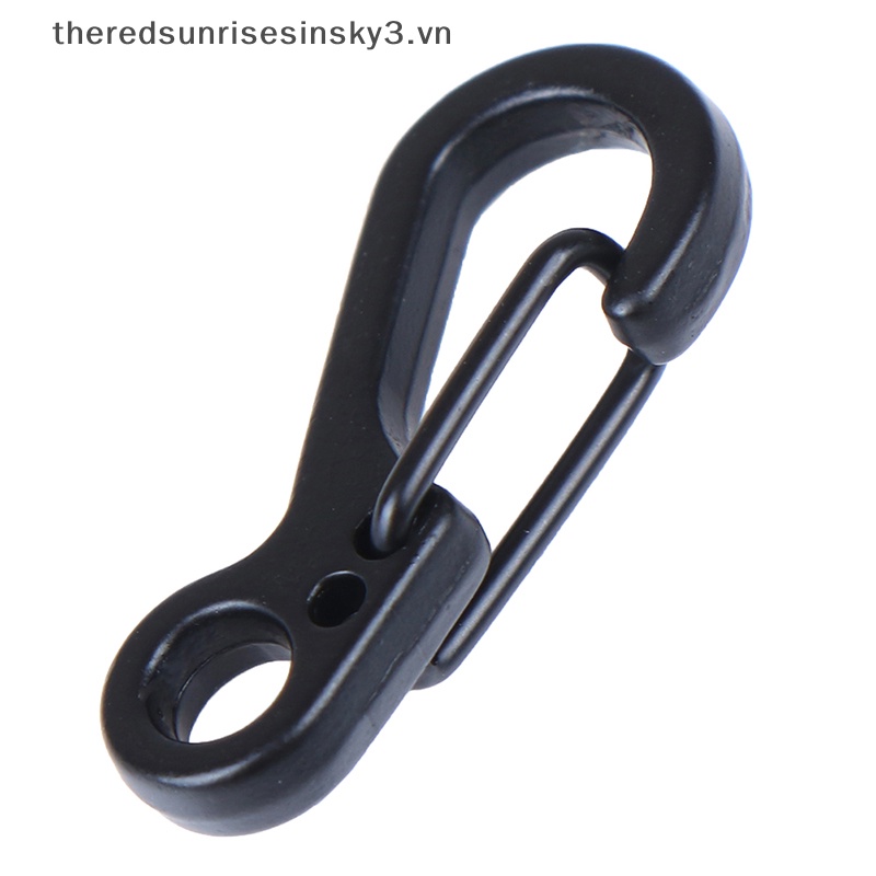 Set 10 Móc Khóa Carabiner Mini Thời Trang Dùng Cắm Trại