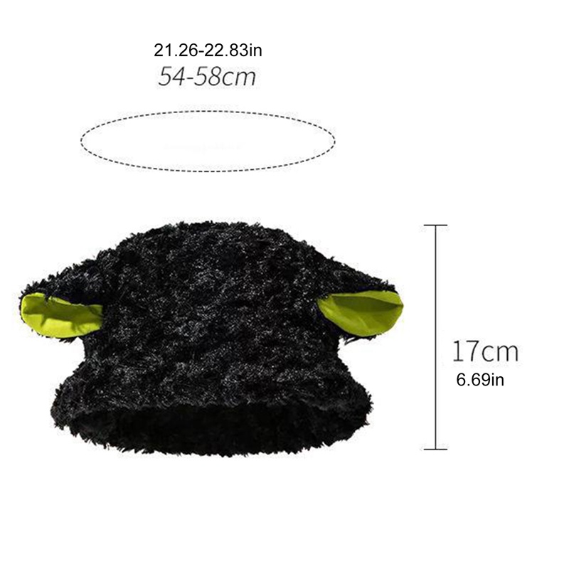 Ygt Mũ Tai Bèo Phối Lông Cừu Giữ Ấm Tai Kiểu Nhật Bản Thời Trang Thu Đông Cho Nữ