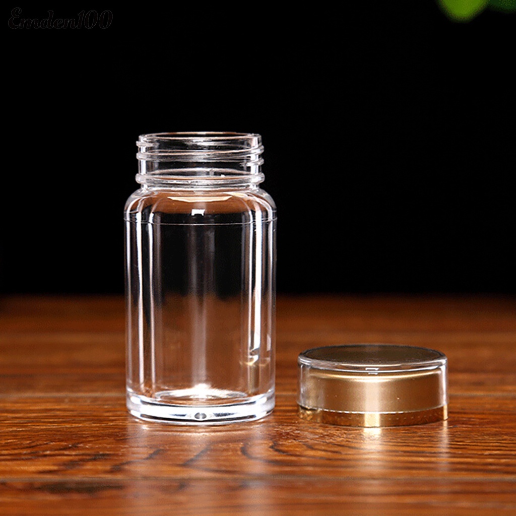 Chai Đựng Thuốc / Bột Bằng Acrylic Có Thể Đổ Đầy Tiện Dụng
