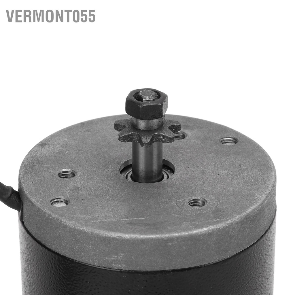 Vermont055 MY6812 Động Cơ DC 12V 100W Nhôm Bền Chắc Chắn Tốc Độ Cao 3550 Vòng/phút Dễ Sử Dụng Xe Điện Cho Đạp Tay Ga