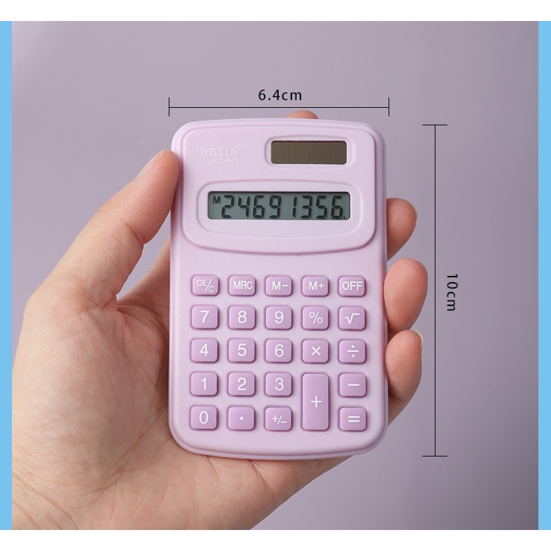 Máy Tính Cầm Tay Mini Nhiều Màu Sắc WJ332