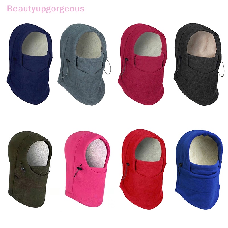 [BeupgorsV] Mũ Lông Cừu Dày Chống Gió Giữ Ấm Mùa Đông Khi Lái Xe Ngoài Trời