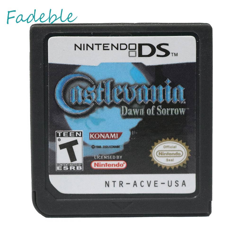 Thẻ Game Castlevania Thú Vị Cho Nintendo DS 2DS 3DS XL NDSI