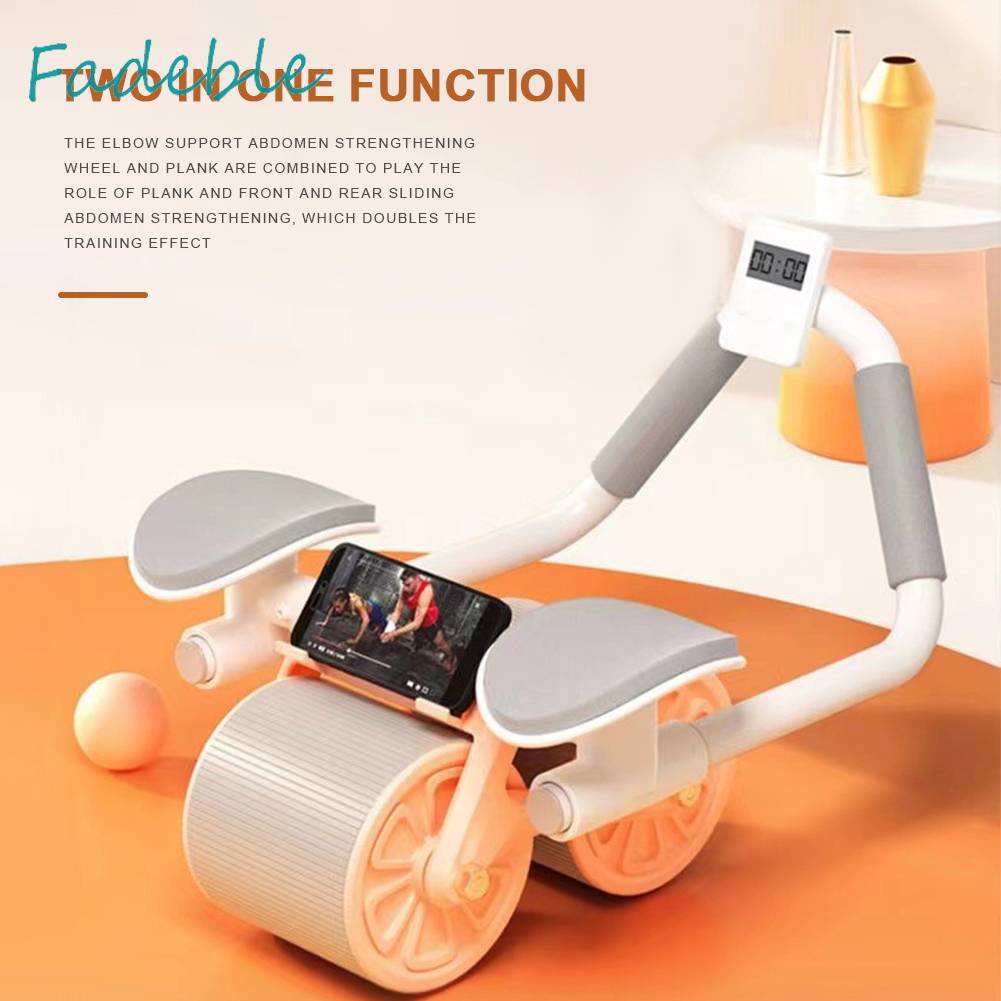 Con Lăn Nhựa Tập Cơ Bụng Tại Nhà Có Hẹn Giờ Tiện Dụng