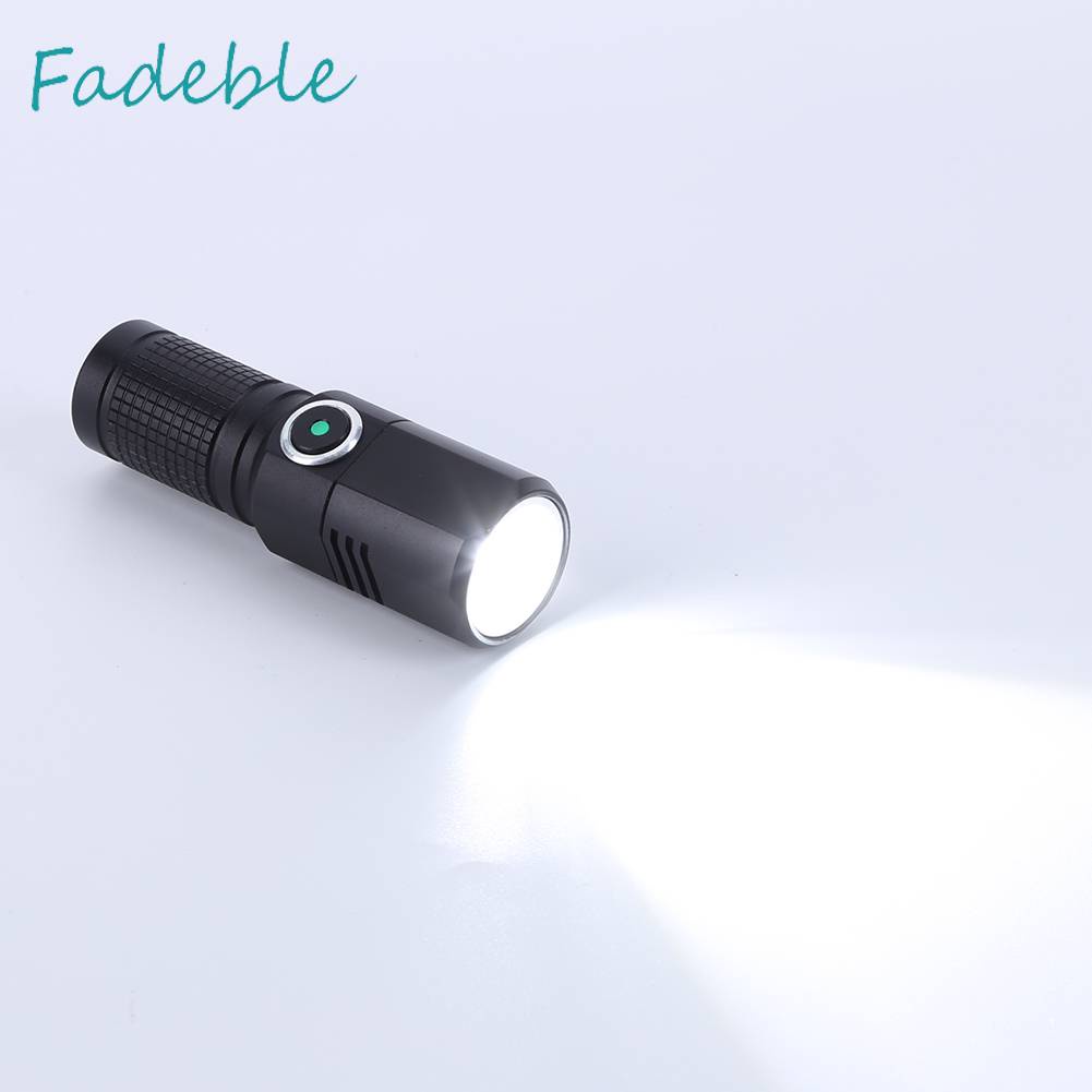 Đèn Pin 800LM XHP50 LED 700mAh / 1200mAh 5 Chế Độ Kèm Sạc USB Loại C