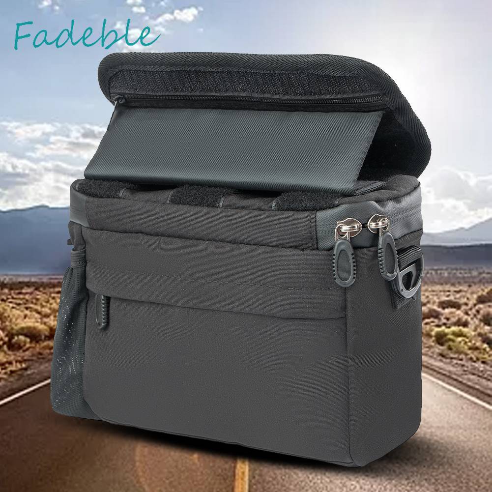 Túi Đựng Điện Thoại Gắn Tay Lái Xe Đạp Bằng Chất Liệu Nylon Nhỏ Gọn Tiện Lợi