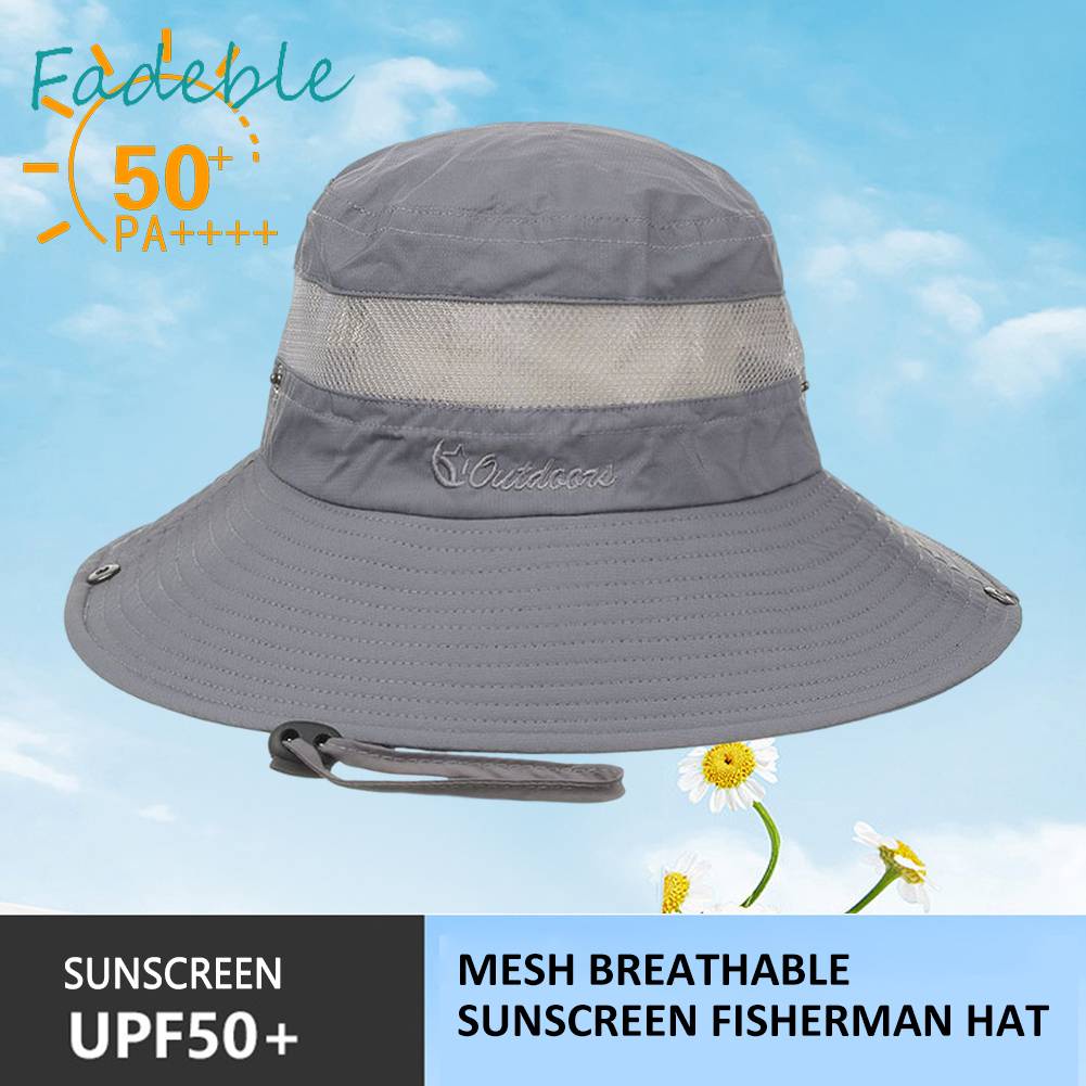 Mũ Chống Tia UV Thoáng Khí Tiện Dụng Khi Đi Câu Cá / Làm Vườn