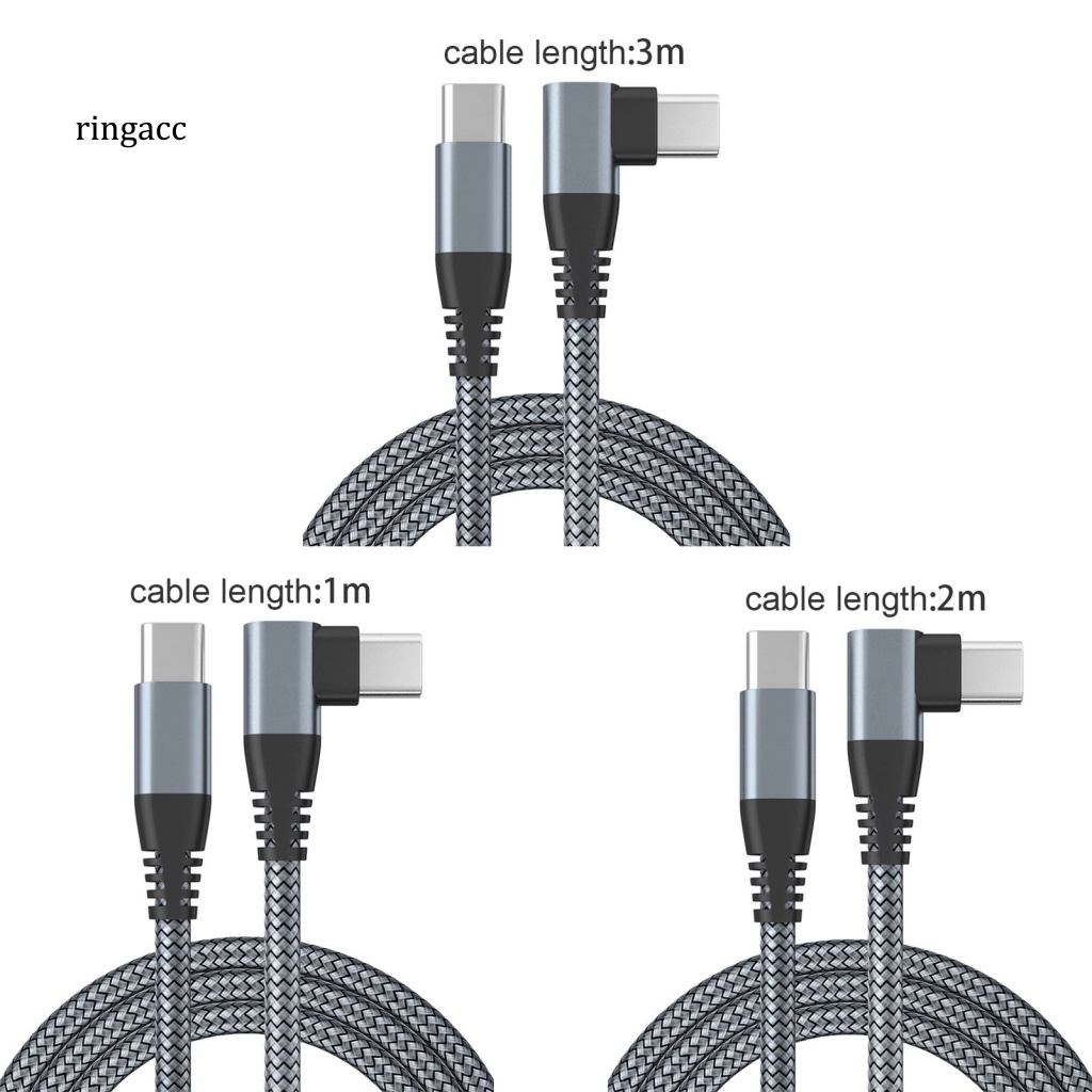 Dây Cáp Sạc Nhanh Đầu Ra Type-C Sang Type-C Siêu Nhẹ