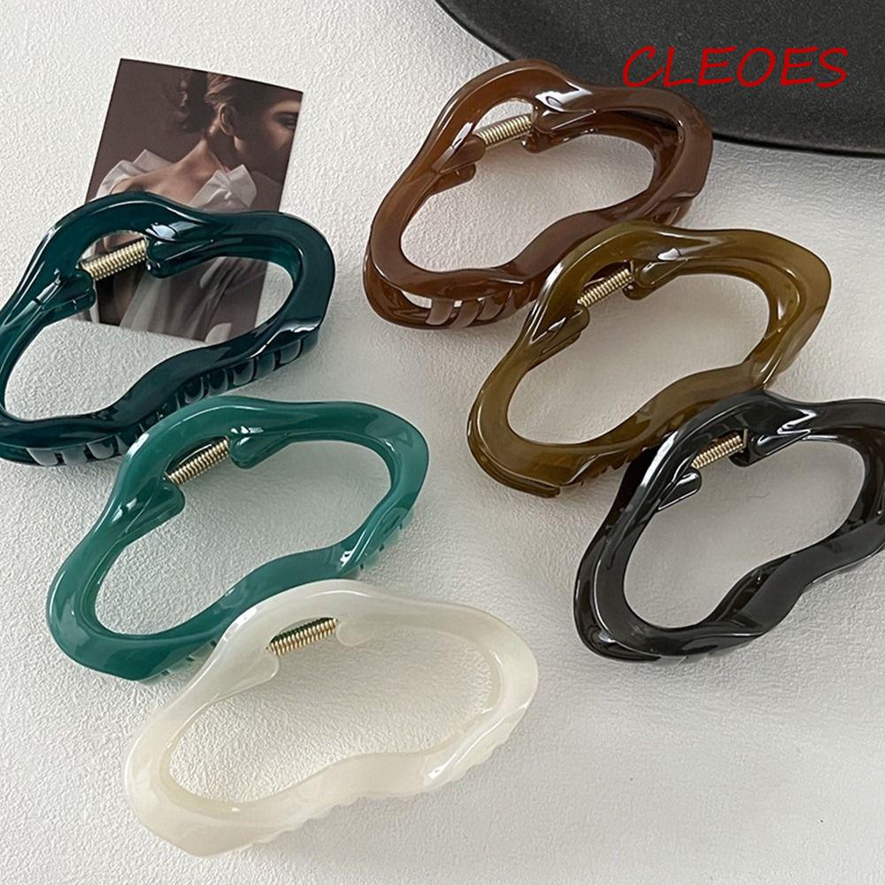 CLEOES Kẹp Tóc Hình Cá Mập Dễ Thương Sáng Tạo Cho Nữ