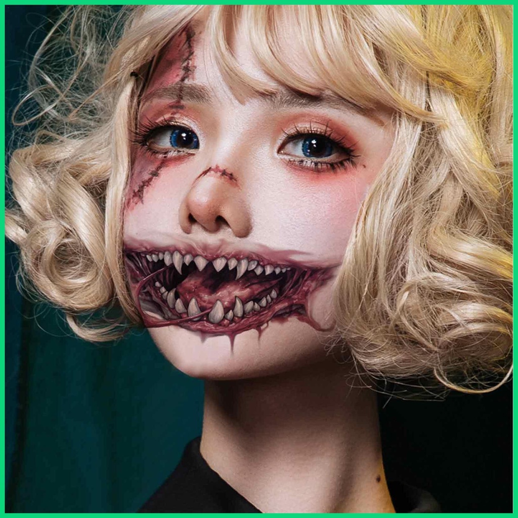 Set 15 Miếng Dán Miệng Tạo Hình Ngộ Nghĩnh