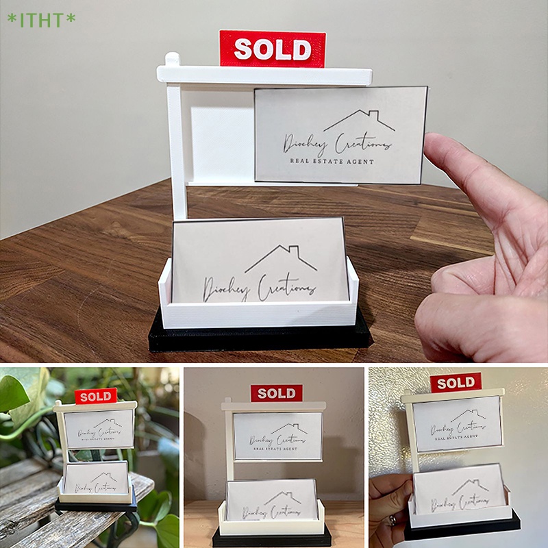 Hộp Đựng Thẻ Danh Thiếp Để Bàn Mới