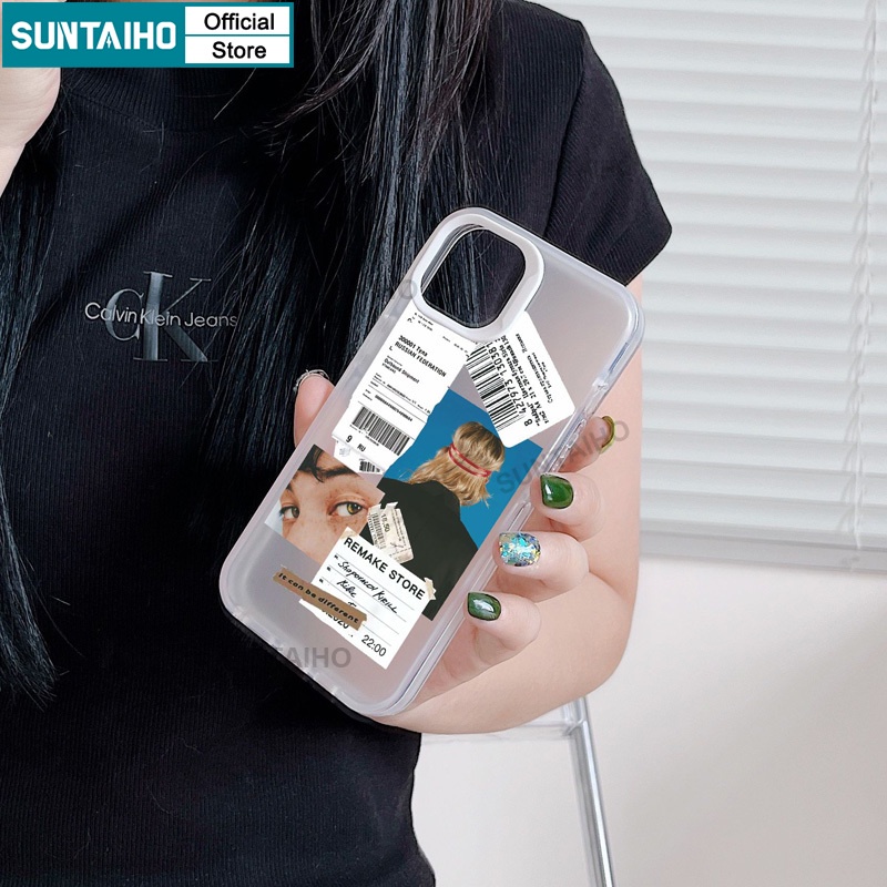 Suntaiho Ốp lưng ốp iphone Ốp Điện Thoại In Họa Tiết vintage Cho iPhone 7 8 plus x xs xsmax 11 pro max 12 12pro 12pro max 13 13pro 13promax 14 14plus