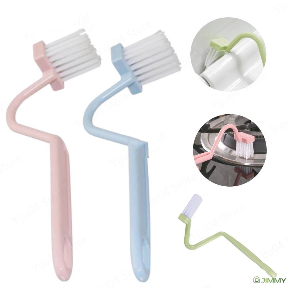 Bàn Chải Cọ Rửa Toilet Cán Dài Cong Hình Chữ V Tiện Dụng