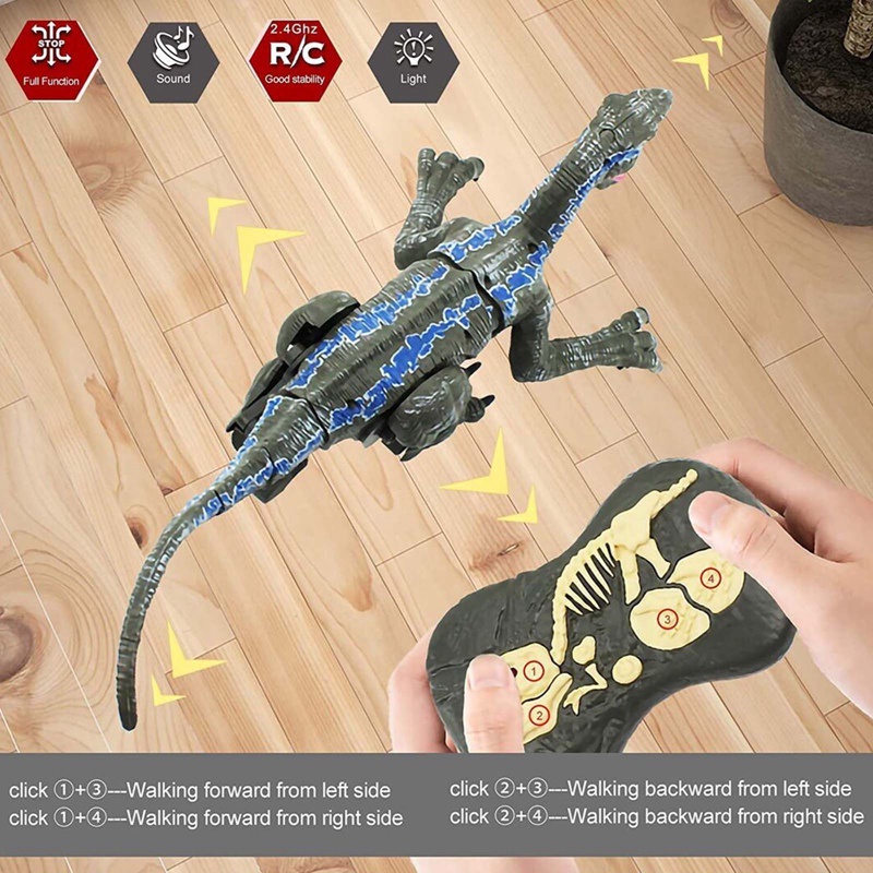 Mô Hình Khủng Long Đồ Chơi Điều Khiển Từ Xa Cho Bé