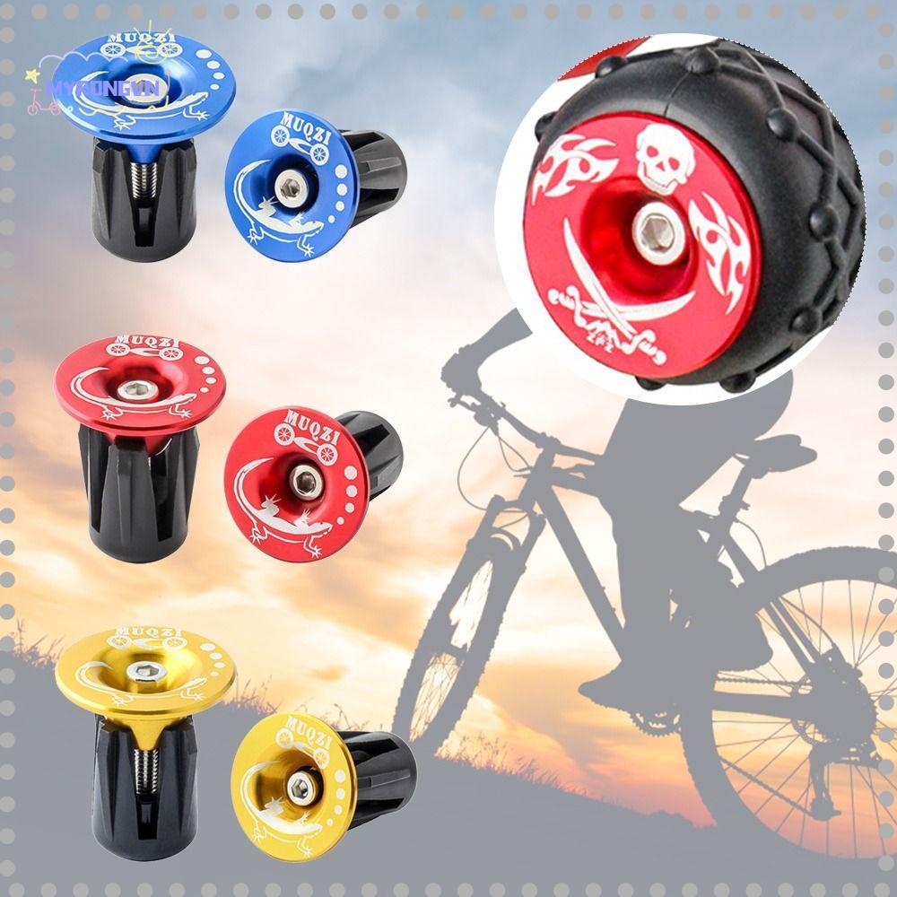 MYRONGVN Bộ 2 Nút Khóa Tay Cầm Xe Đạp Leo Núi 8 Màu