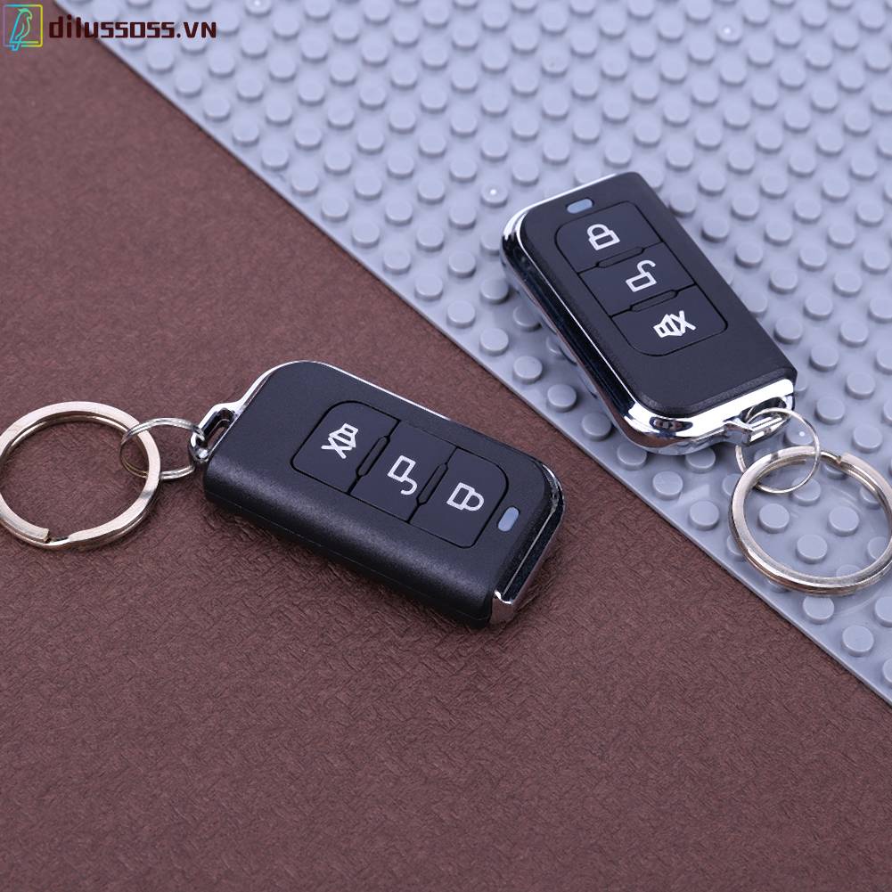 Bộ Khóa Cửa Xe Hơi Kèm Điều Khiển Từ Xa