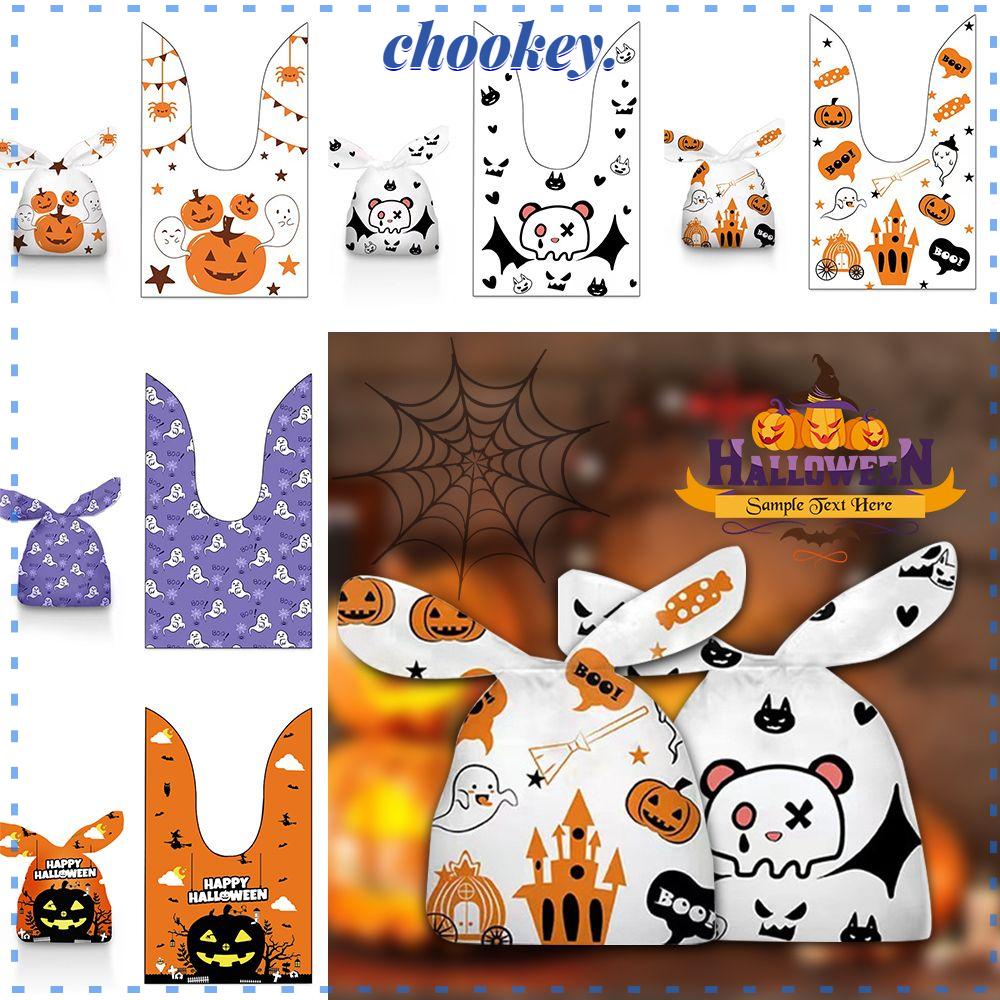 CHOOKEY 50 Túi Đựng Kẹo Trang Trí Halloween