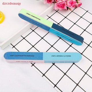 1 cái giũa móng tay in sáng tạo cát chà nhám giũa đánh bóng sáu mặt dụng cụ làm móng mới