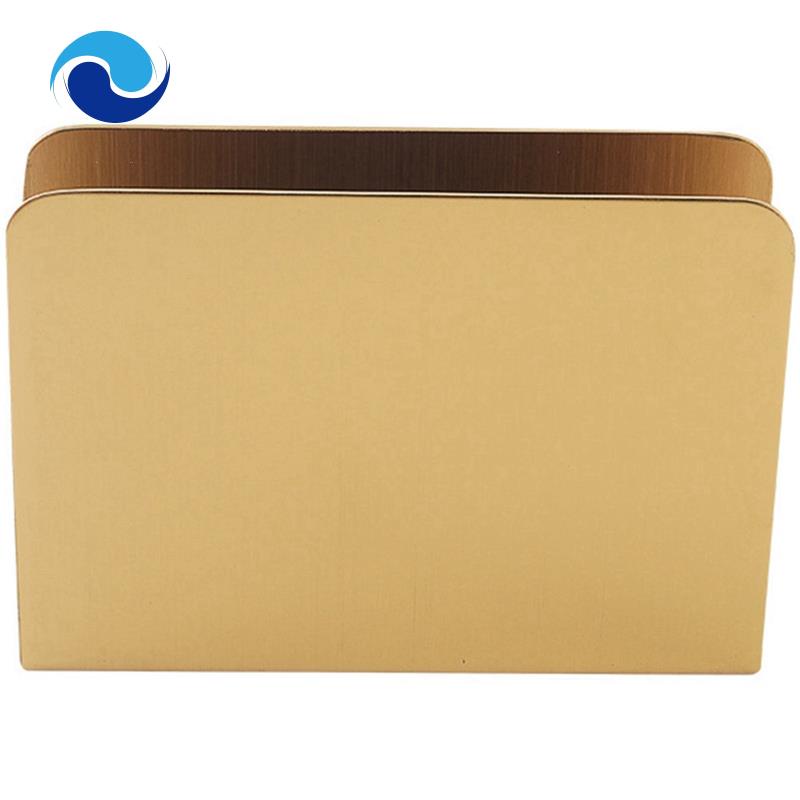 Giá Đỡ Khăn Giấy Bằng Sắt Mạ Vàng Nghệ Thuật Phong Cách Bắc Âu