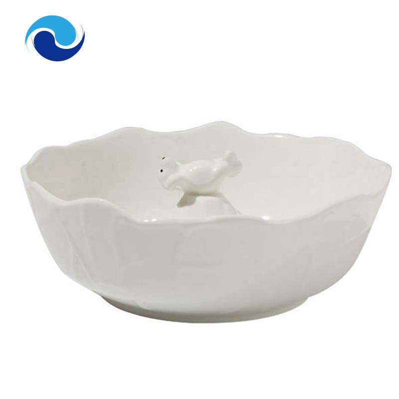 Tô Sứ Đựng Thức Ăn Màu Trắng Tiện Dụng Cho Nhà Bếp