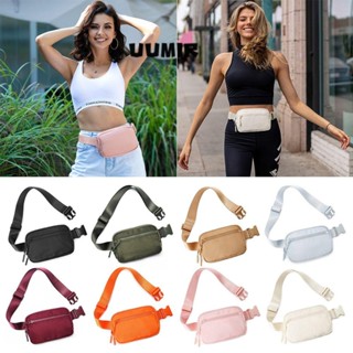 UUMIR Túi Đeo Thắt Lưng Mini Có 4 Ngăn Đựng Đồ Có Khóa Kéo Thời Trang Cho Nam Và Nữ