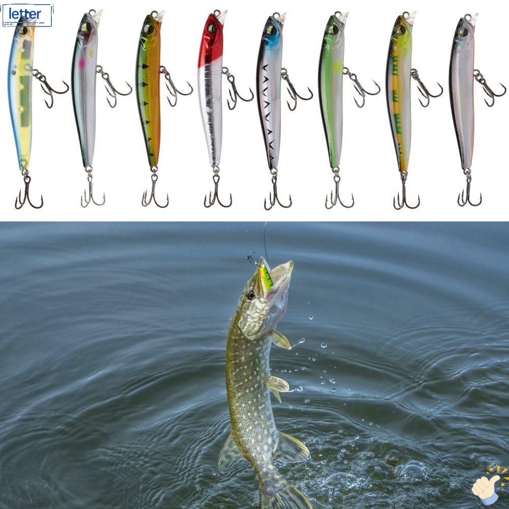 LET Mồi Câu Cá Giả Bằng Nhựa Cứng Chất Lượng Cao