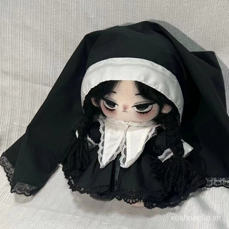 Búp Bê Mặc Quần Áo Vải Cotton 20cm Thiết Kế Dễ Thương Dùng Làm Quà Tặng Sinh Nhật Cho Cặp Đôi