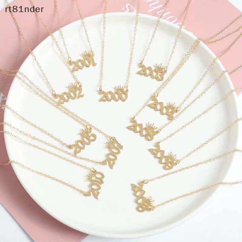 Rt Vòng cổ Hình Vương Miện Mừng Năm Mới 1980 Đến 2019 Dành Cho Nữ