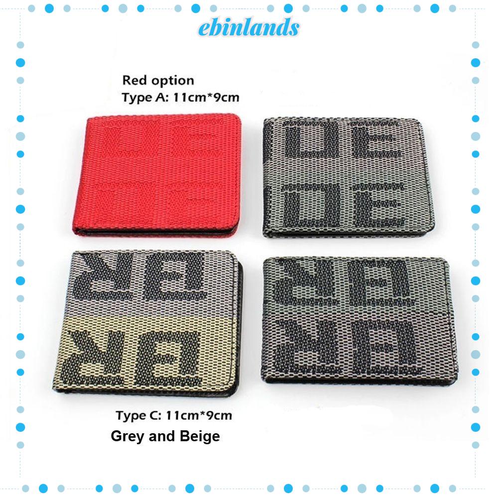 EBINLANDS Ví Da Đựng Tiền Đa Năng In Chữ Bride Xinh Xắn Dành Cho Nữ