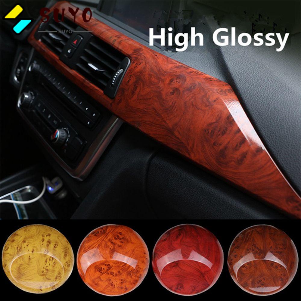 SUYO Cuộn Phim Vinyl 1M Dán Trang Trí Nội Thất Xe Hơi