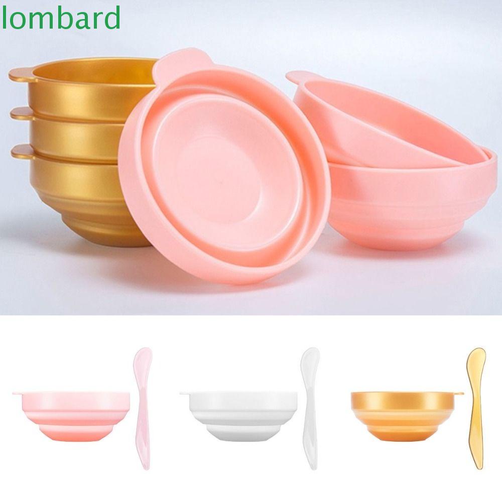 LOMBARD Bộ 2 Dụng Cụ Trộn Mặt Nạ Silicone Tiện Lợi
